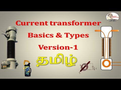 Current transformer working animation and types of CT in Tamil How does current transformer works