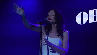 "Omar Sharif" | Katrina Lenk performs at the 2017 Obie Awards