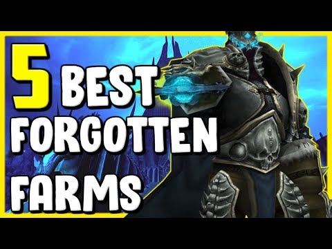 5 Best Forgotten Farms In WoW Part 2 BFA 8.3 - Gold Making, Gold Farming Guide