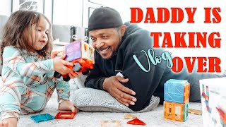 Daddy Is Taking Over | VLOG | Momcozy