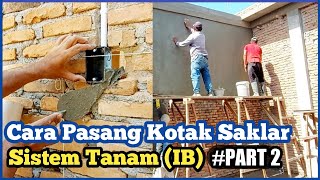 Download lagu Cara pasang box mangkok saklar tanam (IB) pada tembok rumah mp3