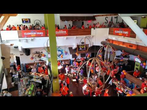 TIgerNet.com - Tiger Rag at the official Clemson pregame party