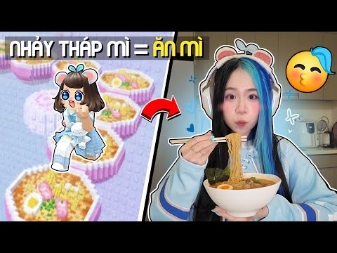 Simmy Nhảy Tháp ĐỒ ĂN = ĂN NGOÀI ĐỜI (SIÊU NGON) 😋🍜
