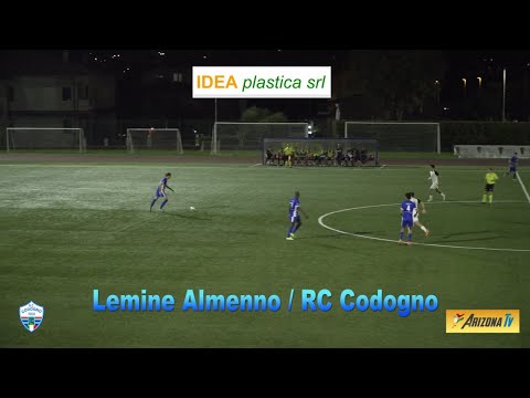 SPAZIO CODOGNO - LEMINE ALMENNO / RC CODOGNO  0 - 1 SINTESI - GRAZIE A @PelliniSpA  @Arizonatv