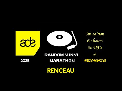 ADE Random Vinyl Marathon - Renceau