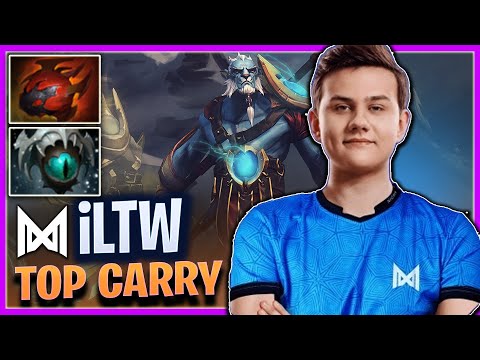 Nigma.iLTW - Phantom Lancer VS Limmp [Templar Assassin] | дота 2 геймплей