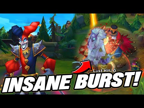CRIT SHACO IS BACK IN THE JUNGLE! ONE SHOT COMBO BURST! - League of Legends
