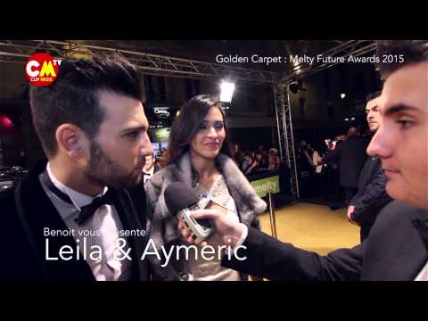 Leila et Aymeric Pk t là ? (Melty Future Awards 2015)