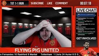 HILARIOUS MAN UTD FAN REACTS TO MAN UTD VS SPURS!