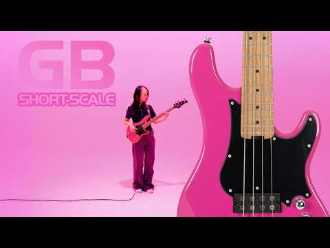Cort GB Short Scale Bass Fandango Purple