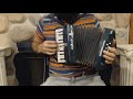 3462 - Green La Splendor Lily Martin Piano Accordion M 20 8 $199