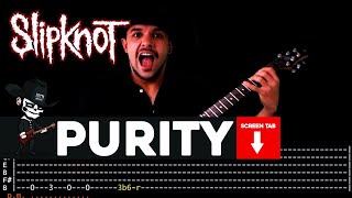 ?SLIPKNOT?[ Purity ] cover by Masuka | LESSON | GUITAR TAB
