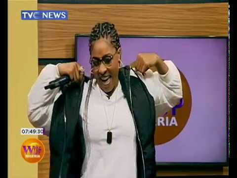 MAY SHUA PERFORMING HIT ME UP ON TVC WAKEUP