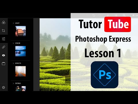 Adobe Photoshop Express Lesson 1 Opening Images from Photo Library