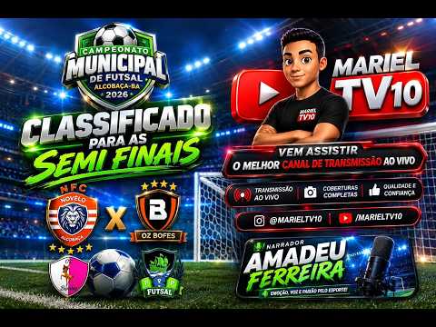 CAMPEONATO MUNICIPAL DE FUTSAL ALCOBAÇA-BA 2026