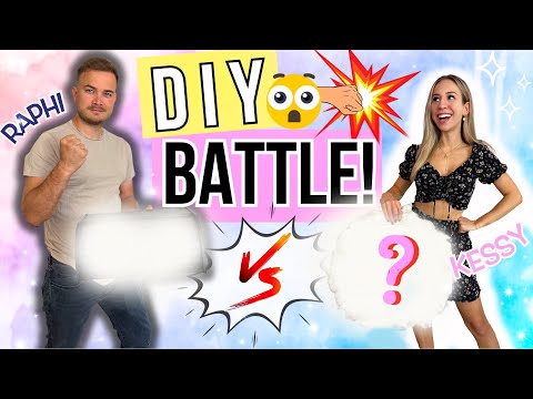 INSTAGRAM BESTIMMT UNSER DIY BATTLE💥 DIY Battle 3.0 mit meinem Freund! Cali Kessy