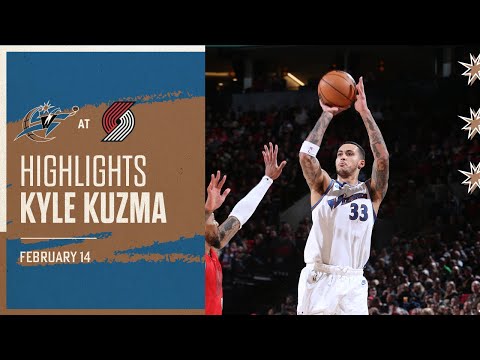 Highlights: Kyle Kuzma drops 33 points in victory at Portland Trail Blazers - 2/14/23