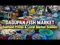 Philippines Fish Market Tour In DAGUPAN PANGASINAN 2025 FRESH SEAFOOD PRICES FOOD MARKET SCENES