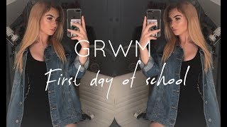 GRWM | First Day of Junior Year