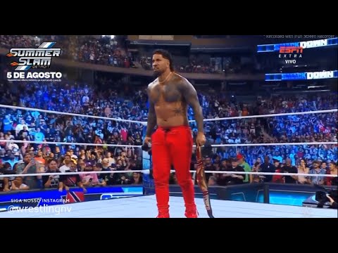 JEY USO ATACA ROMAN E SOLO E LANÇA UM DESAFIO PARA ROMAN REIGNS - SMACKDOWN 07/7/23