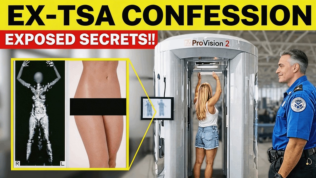 Ex-TSA Agent BLOWS Whistle on 11 Naughty Airport Secrets You Must See