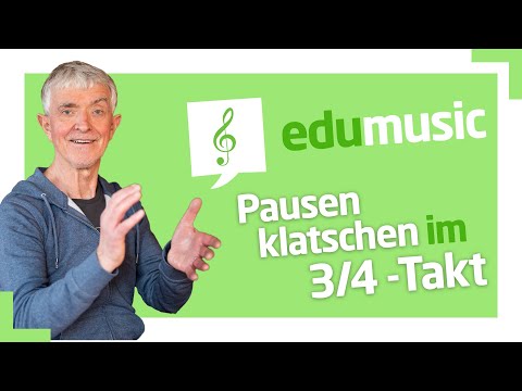 #edumusic - Pausen klatschen 3/4 - Takt!
