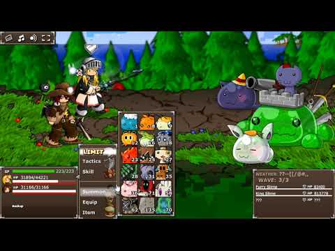 EBF5 V2 Data Bunker (King Slime) Battle