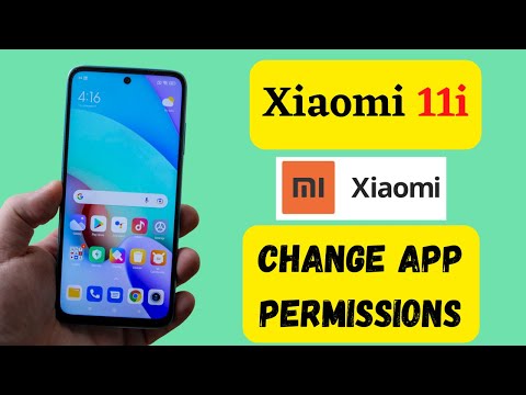 How to Change App Permissions in XIAOMI 11i – Manage App Permissions || 2022