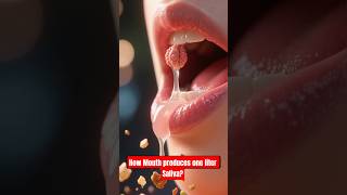 How Mouth produces one liter Saliva? | OnlyScience #scienceexplained #facts #science #healthfacts