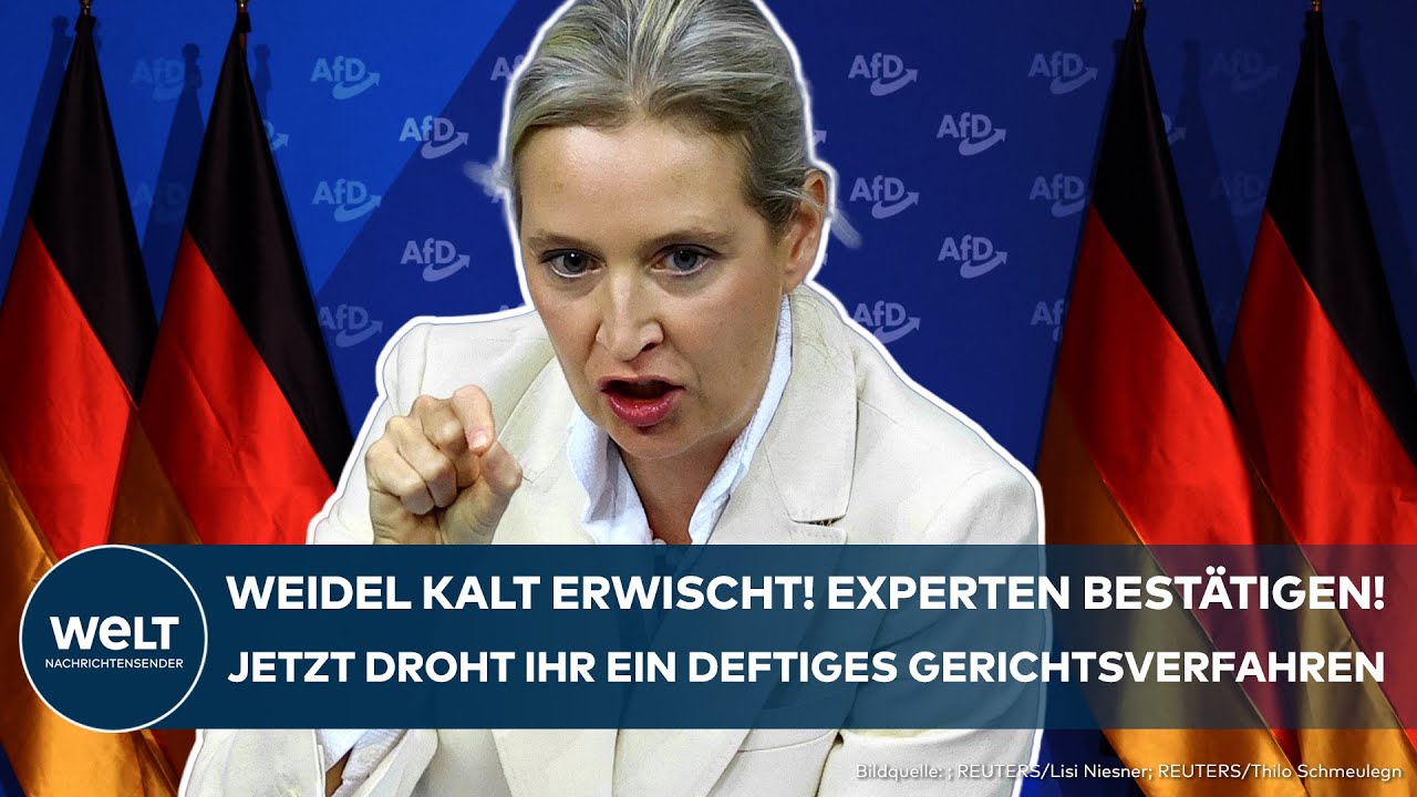 AFD: Weidel kalt erwischt! Experten bestätigen! Jetzt droht ihr ein deftiges Gerichtsverfahren