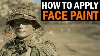 How to Apply Camo Face Paint with Navy SEAL Toshiro "Tosh" Carrington