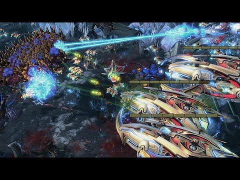 Neeb (P) v Scarlett (Z) on Ice and Chrome - StarCraft 2 - 2020
