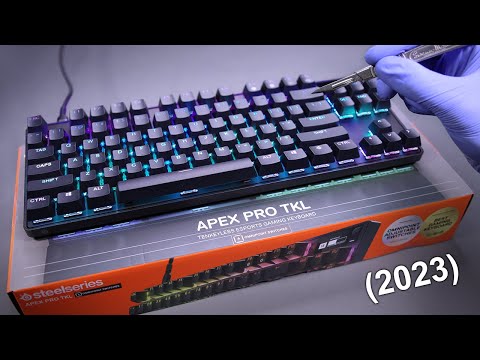 Apex Pro TKL (2023) Wired Gaming Keyboard Unboxing! - ASMR