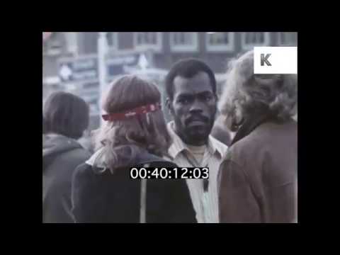 1960s, 1970s Hippies in Dam Square, Amsterdam | Kinolibrary