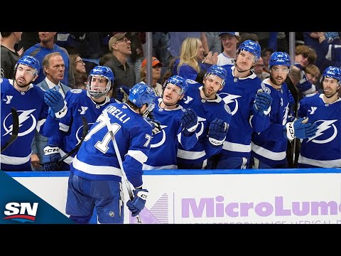 Lightning's Hagel, D'Astous Strike Twice In Under Two Minutes vs. Flames