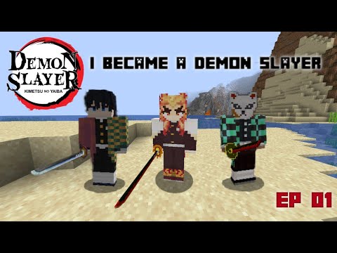 I became a Demon Slayer in Minecraft | EP 01 | Minecraft Malayalam