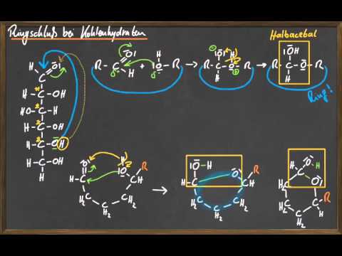 Q 11 Ringschluß bei Kohlenhydraten