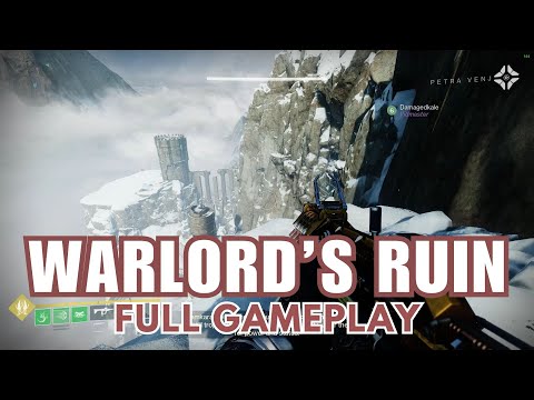 Warlord's Ruin LFG Run (1st Completion) | Season of the Wish