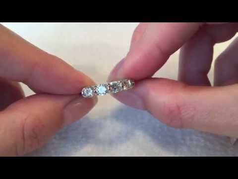 Capella 5 Stone Round Brilliant Diamond Engagement Ring