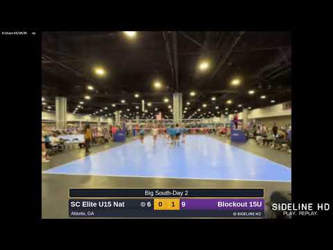 Blockout 15U vs. SC Elite U15 Nat (2025.03.29)