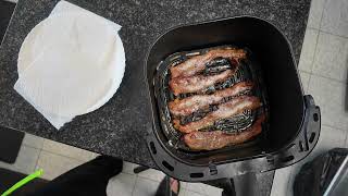 The Secret to Mess-Free Air Fryer Bacon! (Easy Cleanup)