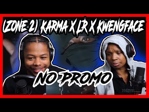 (Zone 2) Karma X LR X Kwengface - No Promo (Music Video) #TheFirstDrill REACTION