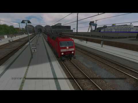 Open Rails - Kiel - Hamburg Altona Pro Train 11 Deluxe MSTS BR120 IC