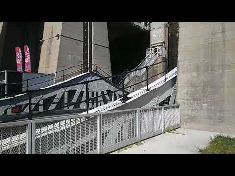 Trent water way locks in Peterborough Ontario Canada