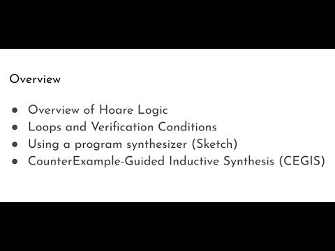 An Intro to Program Synthesis