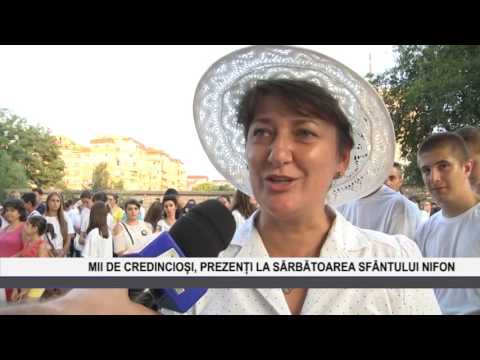 Mii de credinciosi, prezenti la sarbatoarea Sfantului Nifon - www.columnatv.ro
