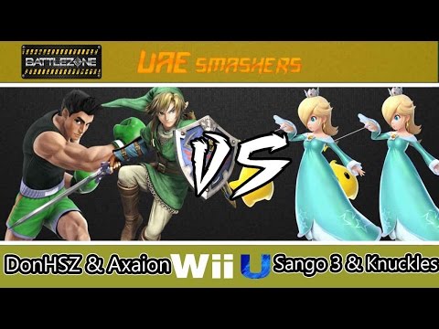 SSB4 doubles @ BZ 23/10: DonHSZ & Axaion vs Sango 3 & Knuckles - WR1