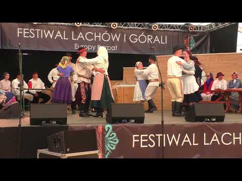 Zespół Regionalny STAROSĄDECZANIE - festiwal Lachów i Górali - Piwniczna 2023