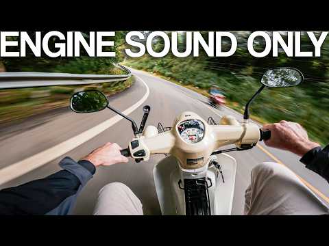 Honda Super Cub 110 sound [RAW Onboard]