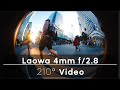 Laowa Festbrennweite 4 mm F/2.8 Fisheye – MFT